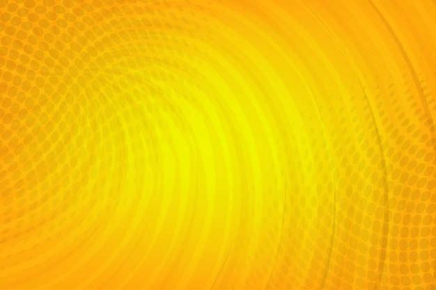 fond de bande dessinée pop art avec zoom radial et demi-teinte de points sur jaune