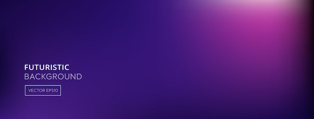 Vecteur fond de bannière abstraite dégradé violet