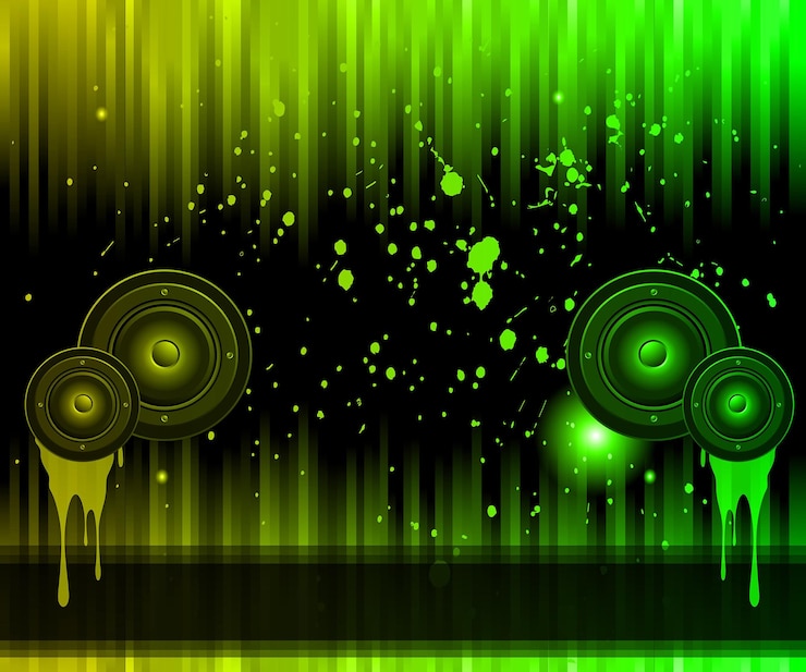Vecteur fond de bannière disco club pour l'événement de soirées musicales
