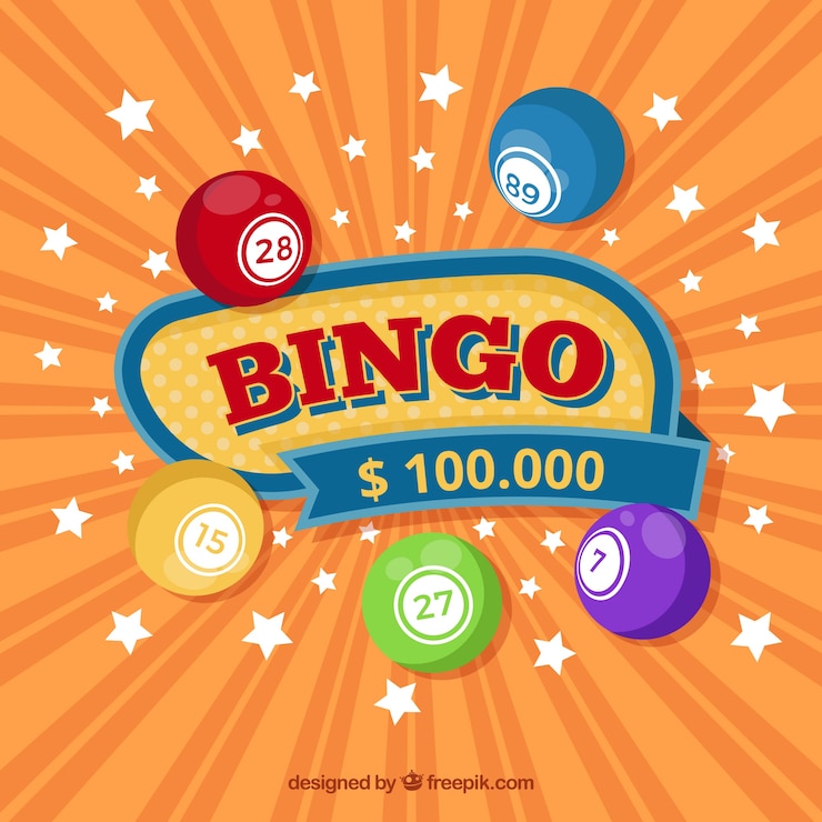 Vecteur fond de bingo avec des étoiles