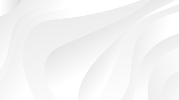 fond blanc abstrait avec une forme courbe