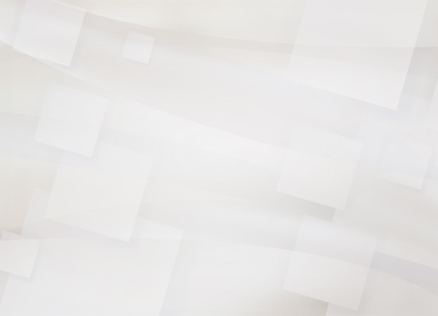 fond blanc abstrait avec des lignes lisses et des ondes illustration vectorielle