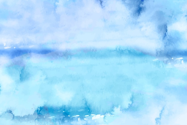 Fond bleu aquarelle