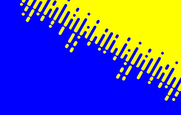 Vecteur fond bleu et jaune abstrait avec style d'éclaboussure
