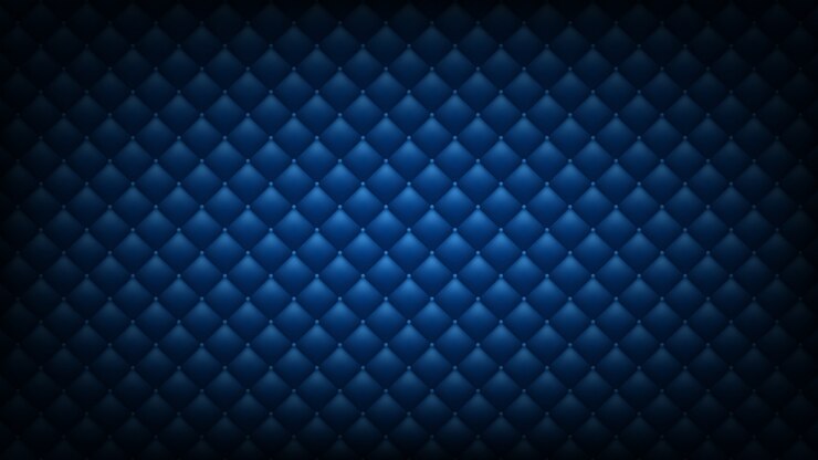 Vecteur fond bleu matelassé