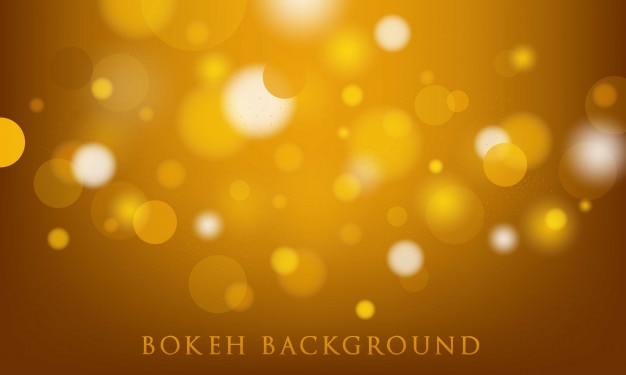 Fond de bokeh jaune, texture abstraite et légère