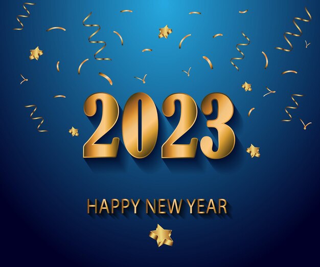 Fond de bonne année 2023