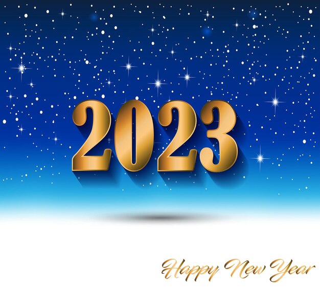 Fond De Bonne Année 2023