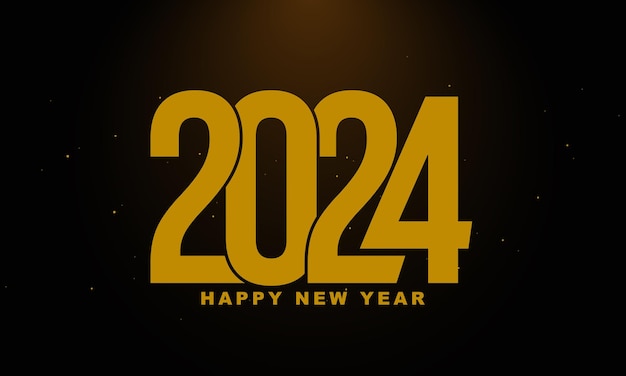 Fond de bonne année 2024