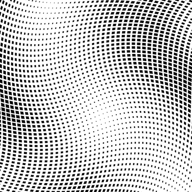 Fond carré abstrait demi-teinte noir