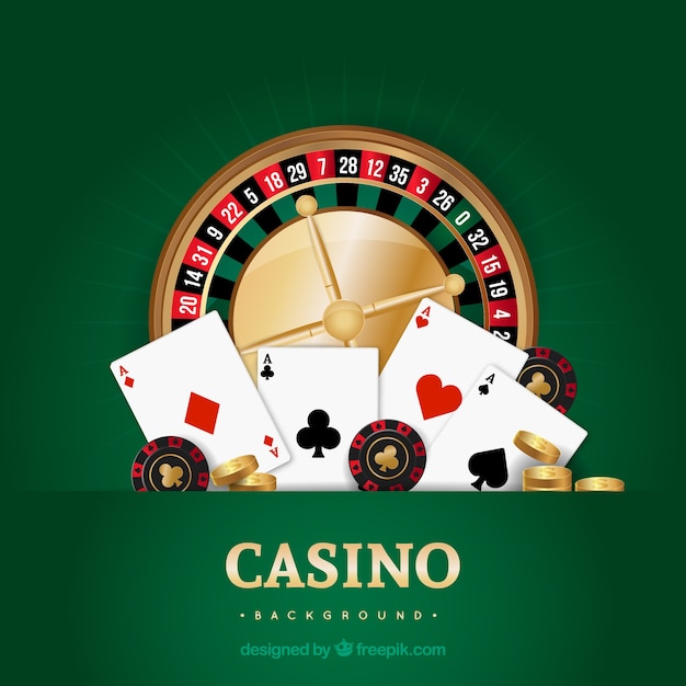 Fond De Casino Vert