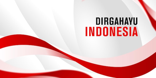 Fond De Célébration De La Fête De L'indépendance De L'indonésie