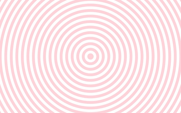 Fond De Cercle Rose Abstract Vector