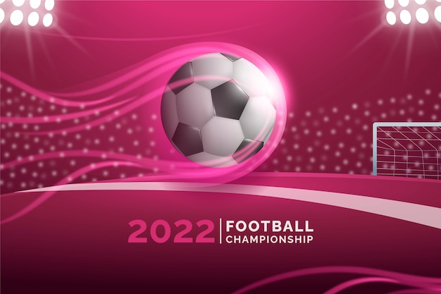 Fond de championnat du monde de football dégradé