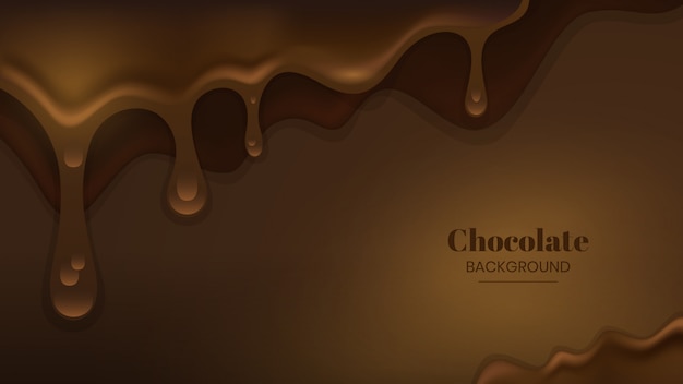 Fond De Chocolat Fondu