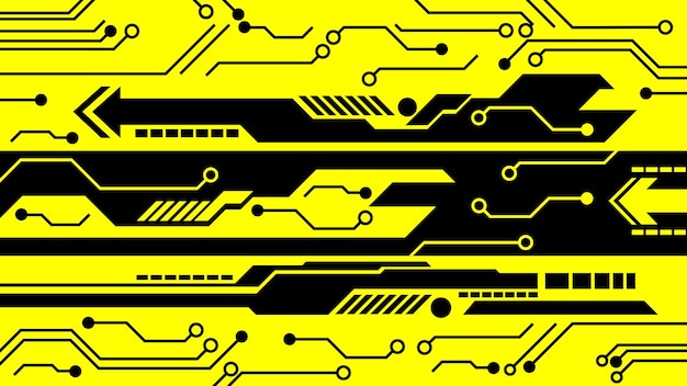 Fond de circuit électronique