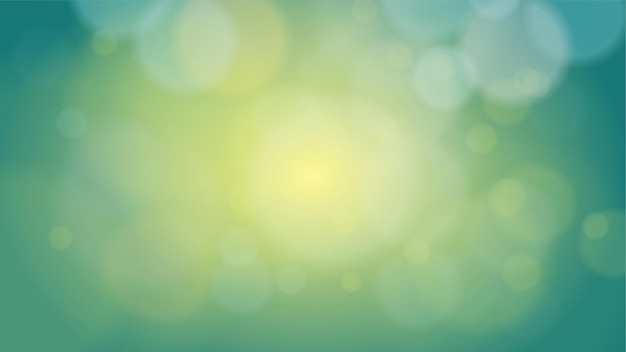 Fond clair bokeh vert abstrait