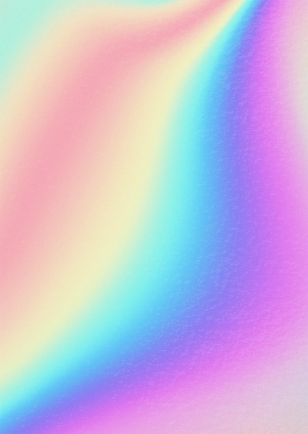 Fond clair multicolore avec des teintes irisées de couleur Dégradé de couleur effet holographique