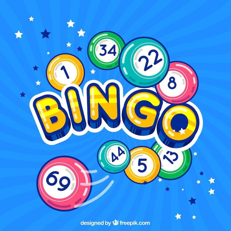 Vecteur fond coloré de bingo