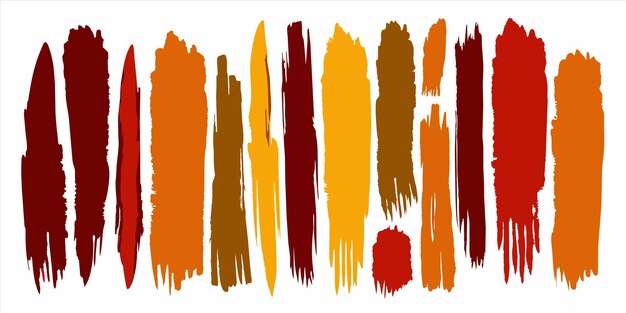 Vecteur un fond coloré avec des lignes orange et jaune