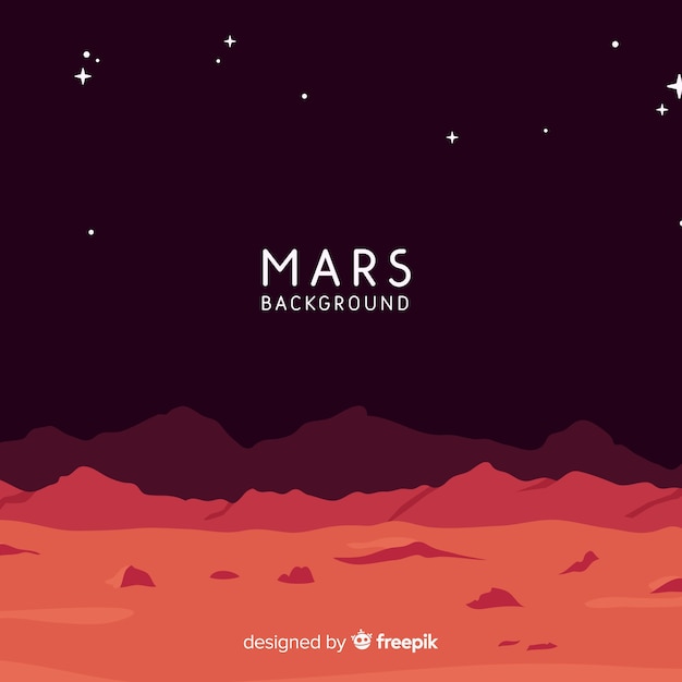 Fond Coloré De Mars Avec Design Plat