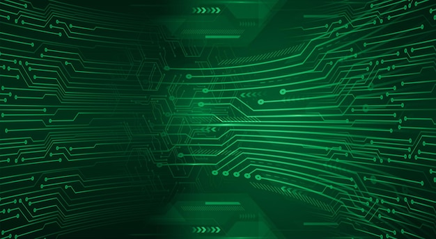 Fond de concept de technologie future cyber circuit
