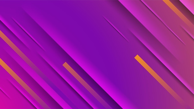 Fond de conception de géométrie abstraite colorée violet rayures modernes