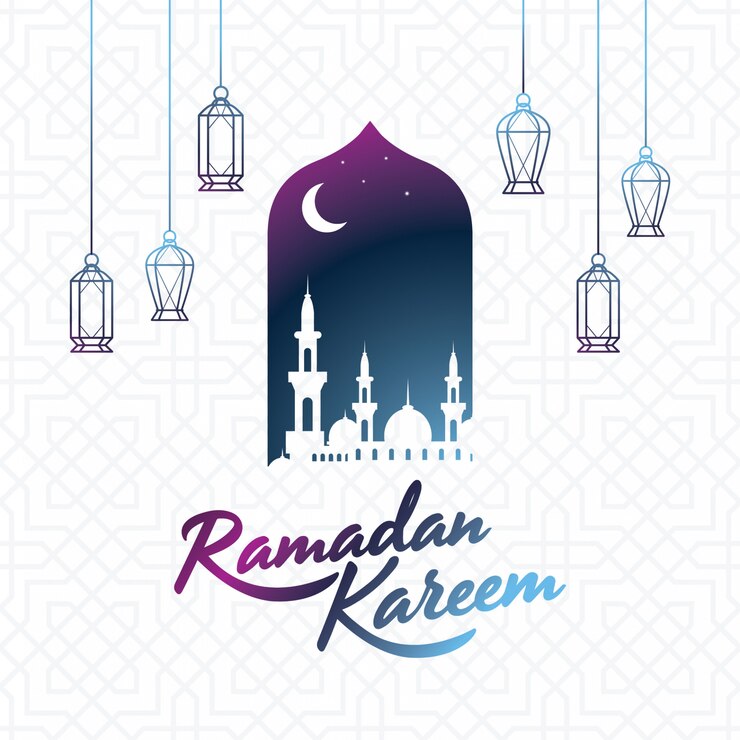 Fond de conception islamique Ramadan Karim