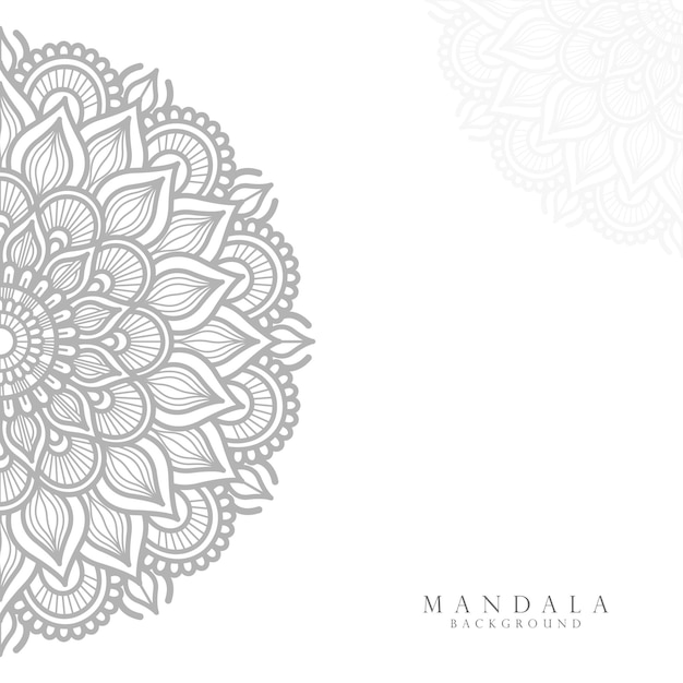 Fond De Conception De Mandala Ornemental