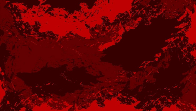 Fond De Conception De Texture D'horreur Grunge Rouge Abstrait