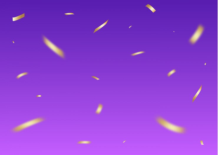 Vecteur fond de confettis explosifs