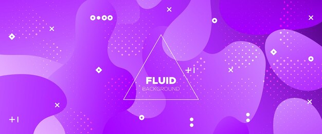 Fond Dégradé Coloré Avec Des Formes De Flux D'ondes