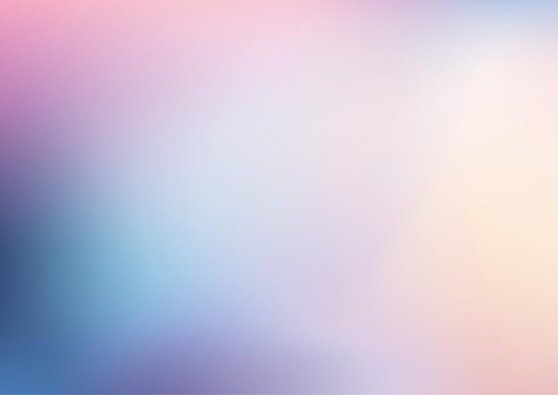 Un fond doux et rêveur avec des couleurs pastel se mélangeant du rose au bleu