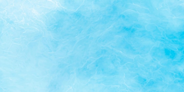 Un fond d'eau bleu avec un motif blanc
