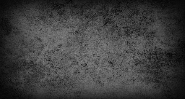 Fond D'effet De Texture Grunge Avec Concept De Style Sale De Mur En Béton Noir