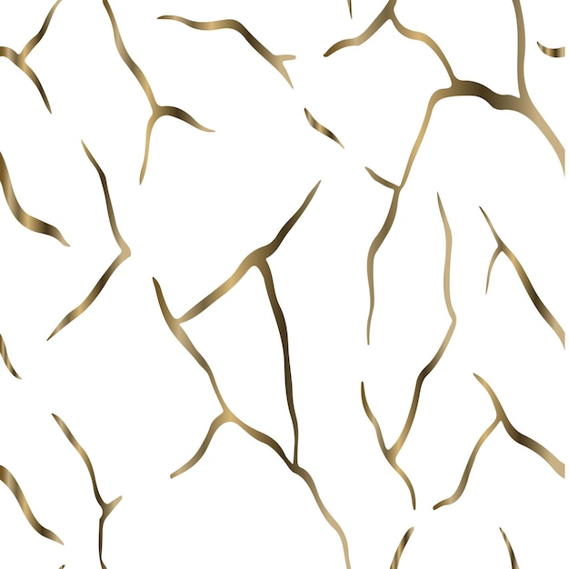 Le fond est recouvert de texture de craque d'or kintsugi, le fond est en détresse, le ckackle est à la mode, le papier peint est minimaliste.