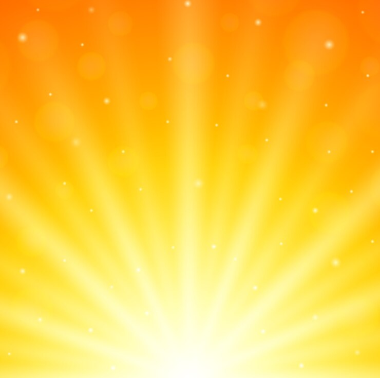 Vecteur fond de l&#39;été avec un soleil éclatant