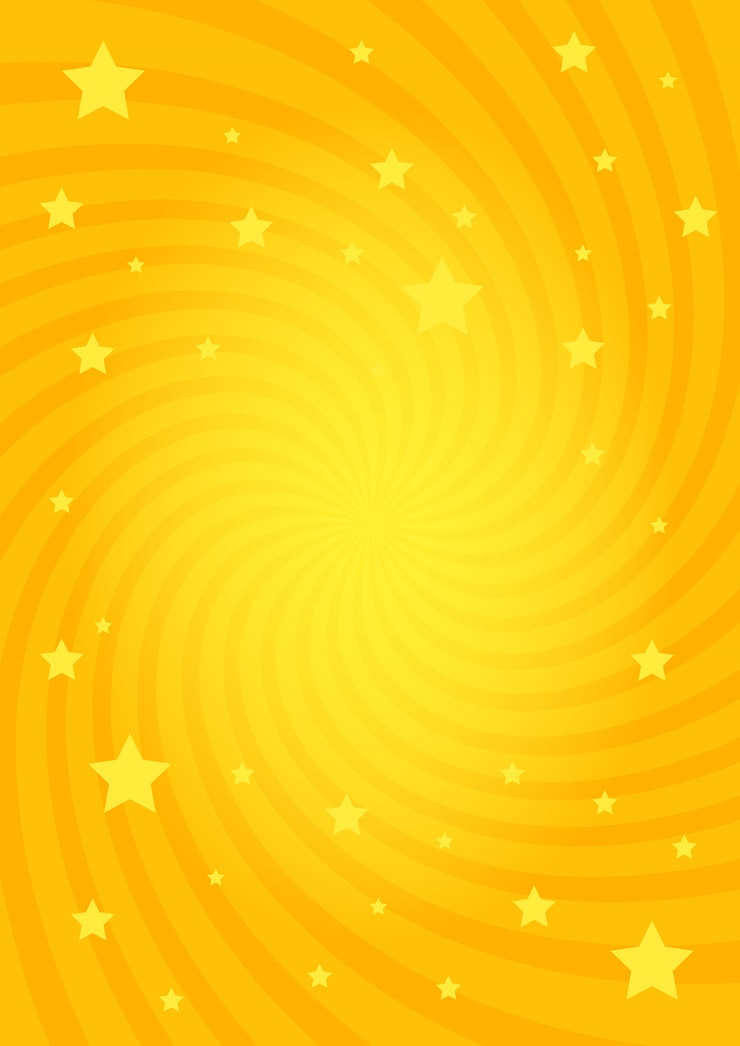 Vecteur fond d'étoiles radiales tourbillonnantes