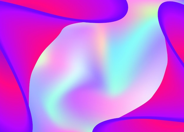 Fond fluide liquide avec des éléments et des formes dynamiques