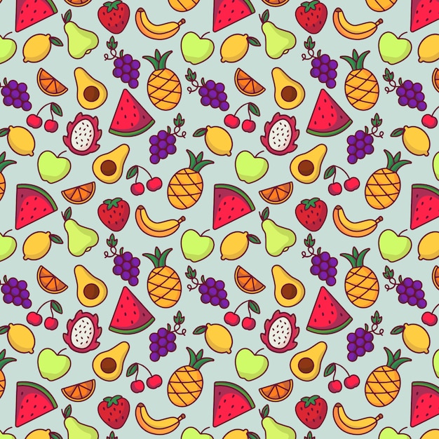 Fond de fruits