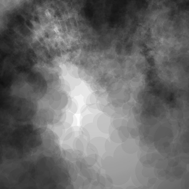 Fond de fumée Composition abstraite Illustration