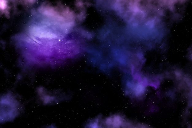 Fond de galaxie aquarelle