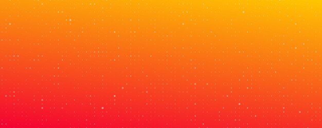 Fond géométrique abstrait avec des carrés Fond de pixel orange avec espace vide
