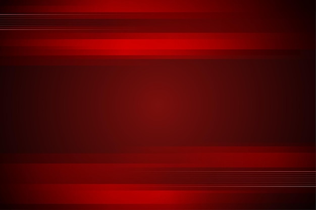 Fond géométrique horizontal abstrait rouge