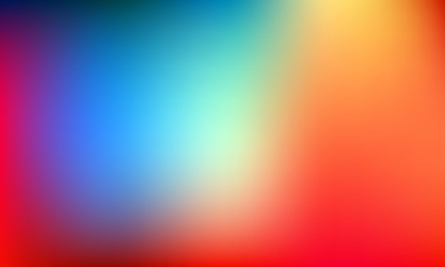 fond de gradient coloré vif flou avec effet de lueur