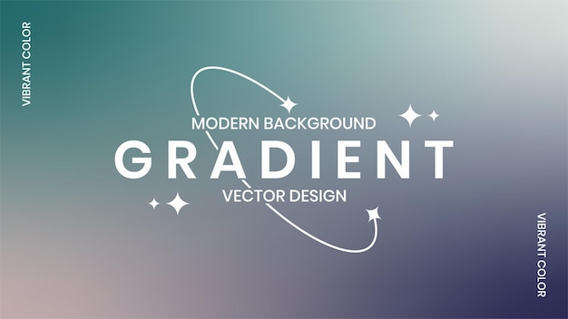 Vecteur fond en gradient avec un design moderne inscrit