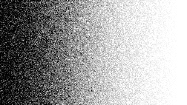 Vecteur fond de grain de bruit points de pointillisme dégradé ou effet de pointillé vectoriel de motif de pointillage bruit de grain demi-teinte ou texture granuleuse ou bruit de grain de pointillage