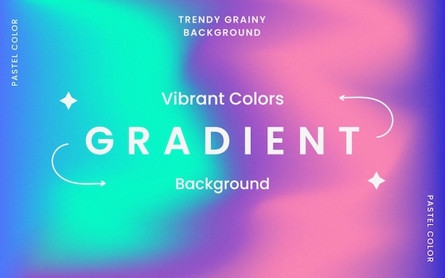 Fond Granuleux Tendance Avec Des Couleurs Vives Vecteur Gratuit