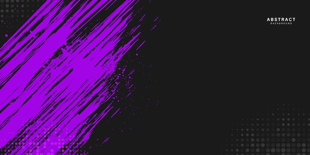 Fond grunge abstrait noir et violet utilisé pour les entreprises, les entreprises, les affiches, les modèles, les vecteurs