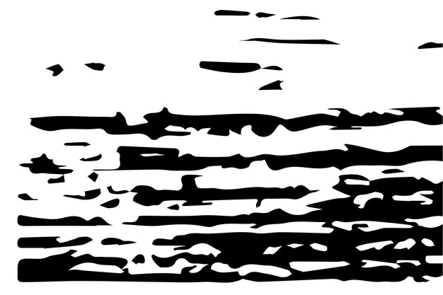 Fond grunge monochrome texture abstraite noir et blanc avec des lignes rayées, des taches et des blobs
